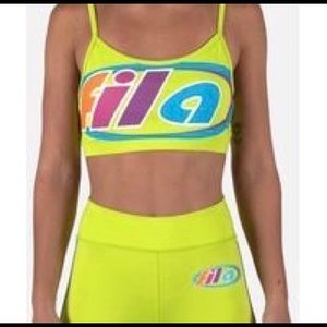 Women’s Fila Sports Bra and Leggings Set